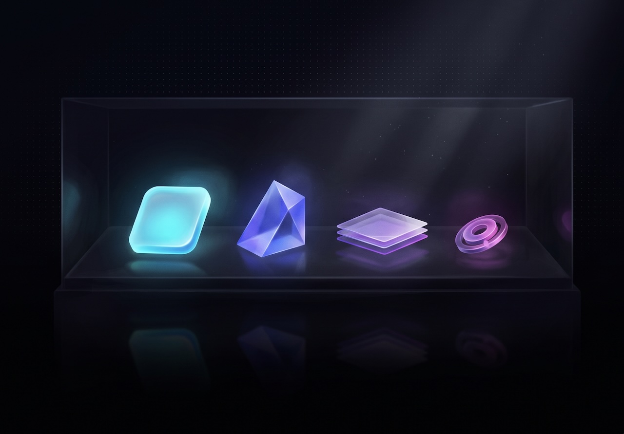 Two iPhone mockups showing NDLab apps — Video Stream and Password & Data Protection