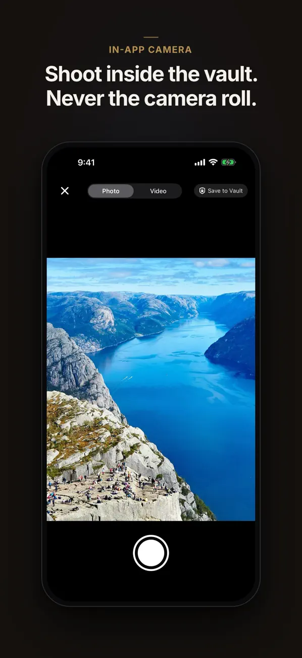 In-app camera